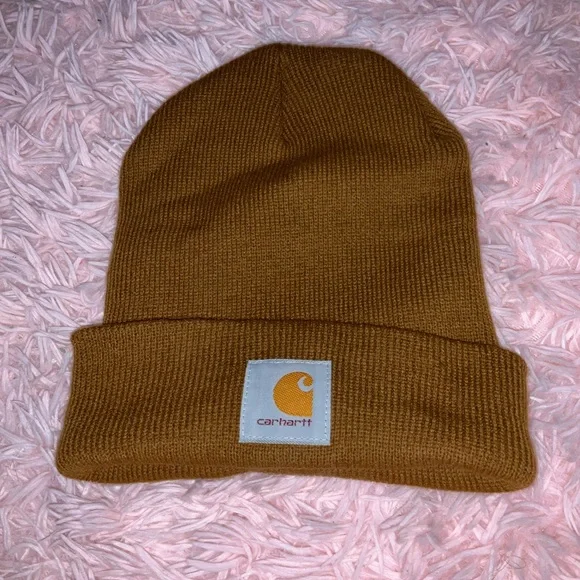 ‼️5 CARHARTT HATS - RED DARK ORANGE NEON ORANGE YELLOW AND BROWN‼️ - Picture 5 of 15